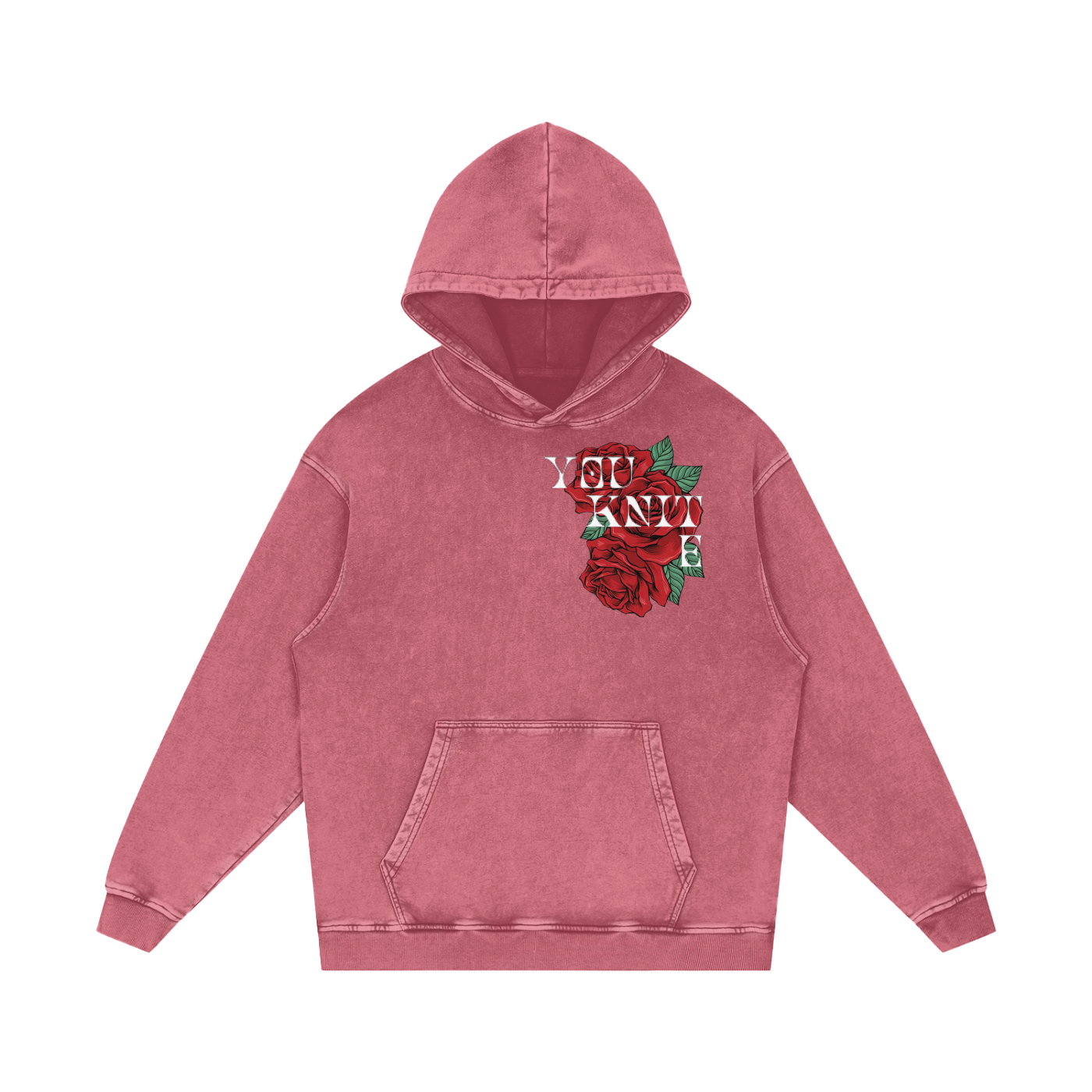 Acid Wash Oversized Hoodie - One World Unity