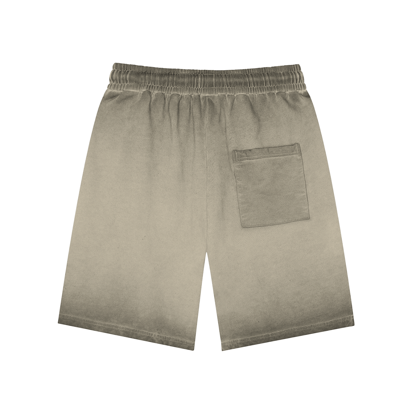 Reverse Dyed Track-Shorts