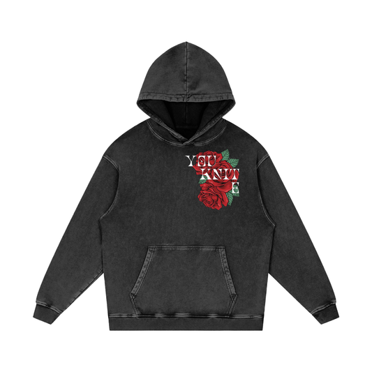 Acid Wash Oversized Hoodie - One World Unity