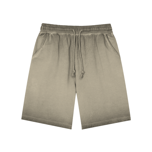 Reverse Dyed Track-Shorts