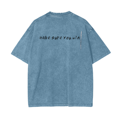 Acid Washed T-Shirt - Sikhman