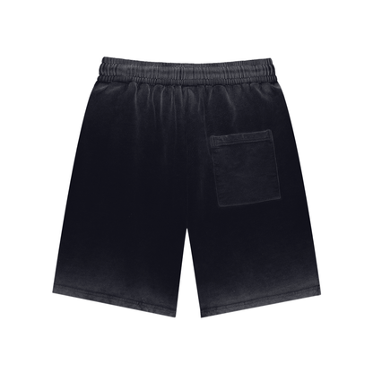 Reverse Dyed Track-Shorts