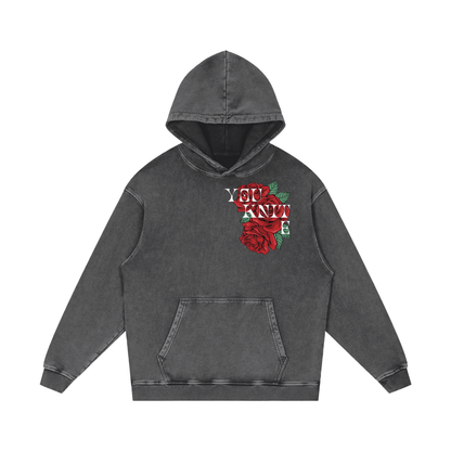 Acid Wash Oversized Hoodie - One World Unity