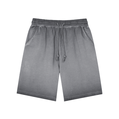 Reverse Dyed Track-Shorts