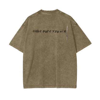 Acid Washed T-Shirt - Sikhman