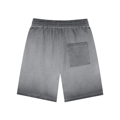 Reverse Dyed Track-Shorts