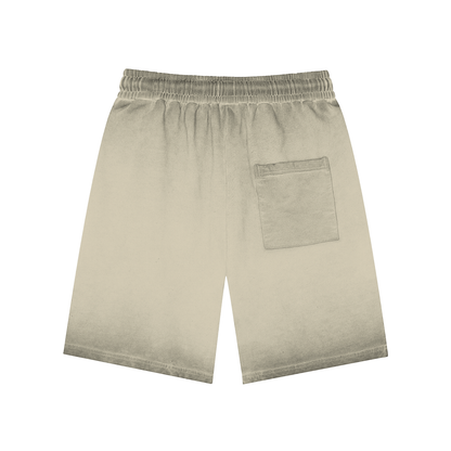 Reverse Dyed Track-Shorts