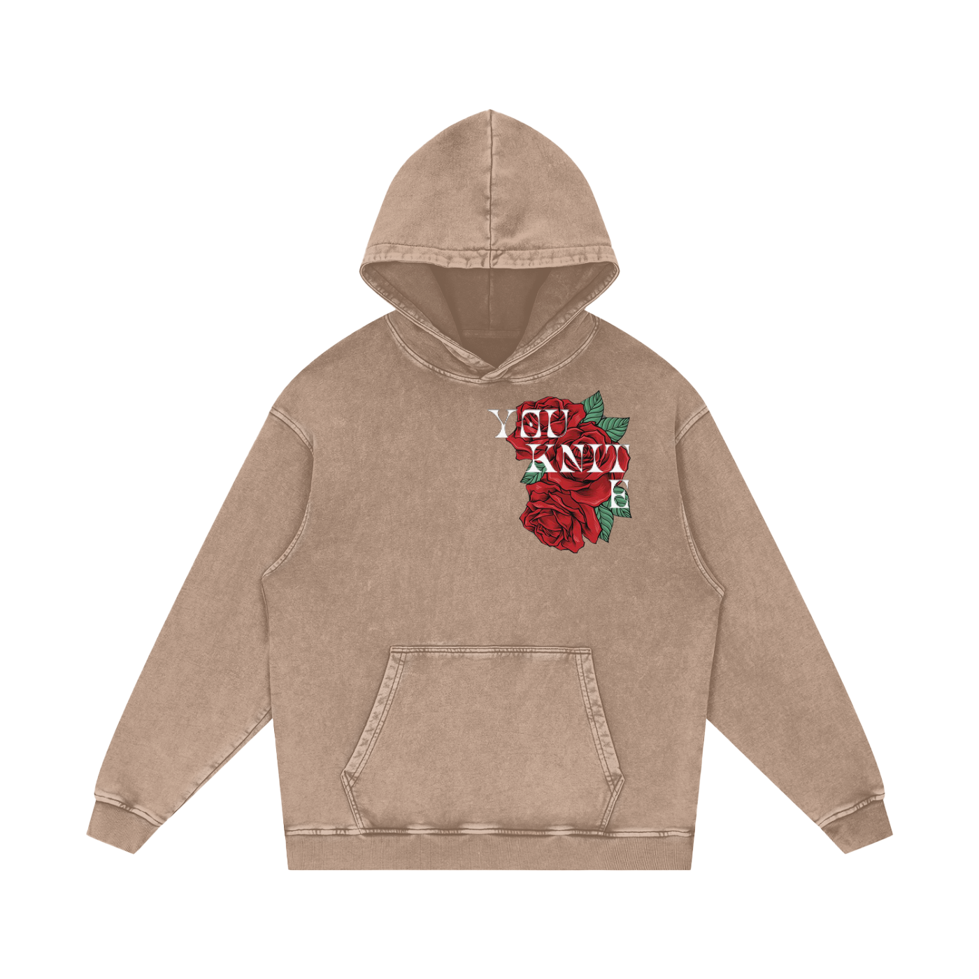 Acid Wash Oversized Hoodie - One World Unity