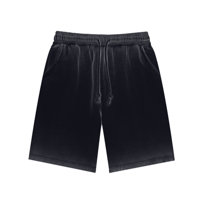 Reverse Dyed Track-Shorts