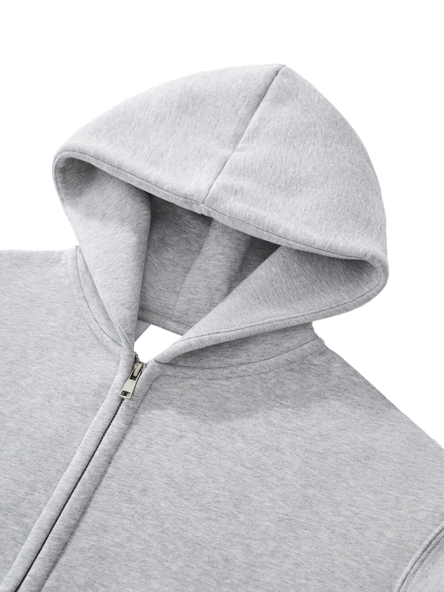Women's Fleece Zip-Up Cropped Hoodie
